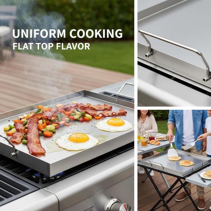 Flat Top Grill Plate 23x16 inc - Outdoor Camping Tools recension och pris