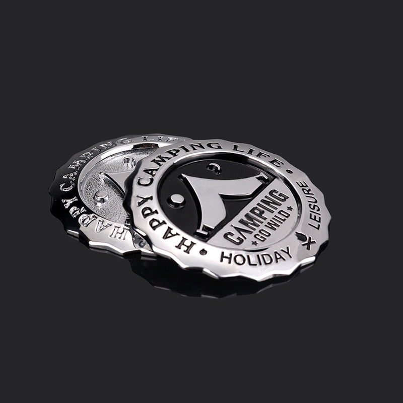 3D Camping Car Badge Alloy Met - Outdoor Camping Logo recension och pris
