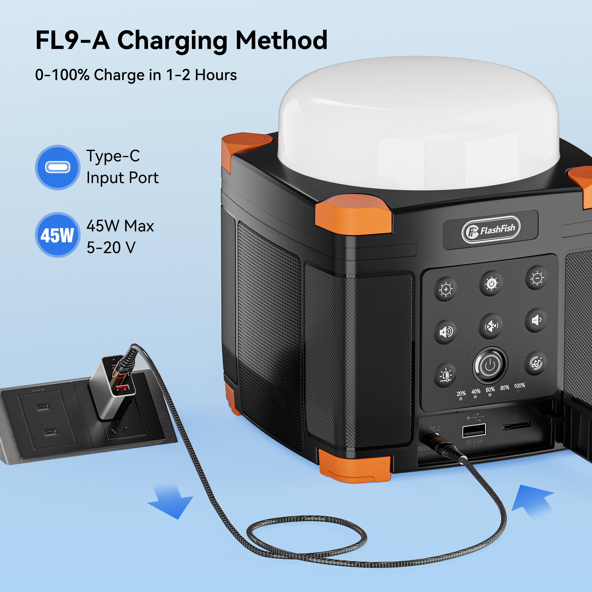 Portable Hardcore Power Bank S - Camping Solar Lantern recension och pris