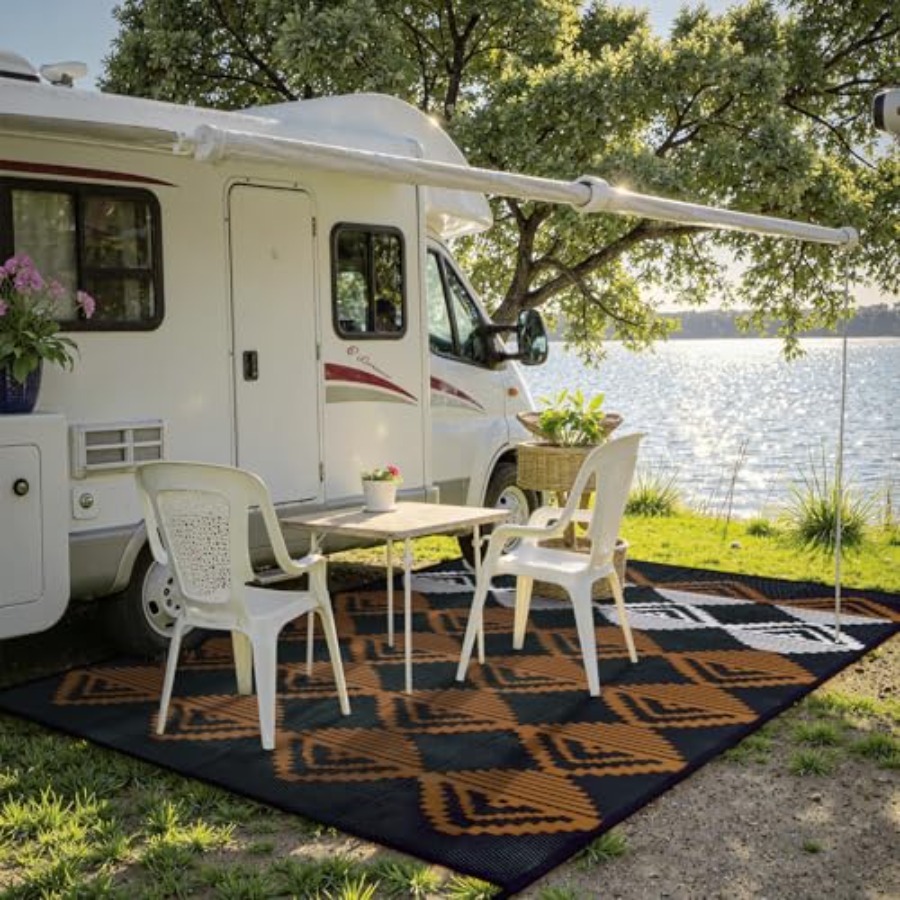 Waterproof Outdoor Patio Rug 9 - Outdoor Camping Rugs 9X12 recension och pris