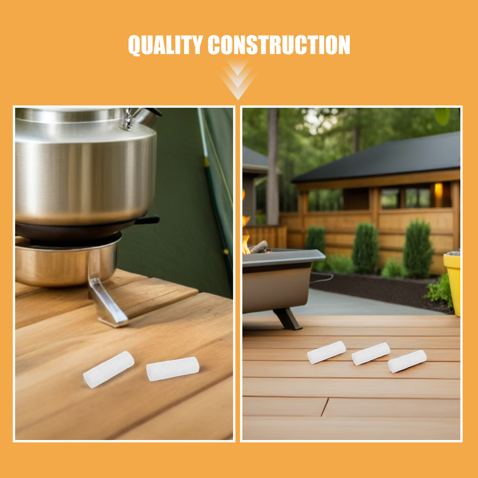 30Pcs Fire Starter Cotton Bloc - Outdoor Camping Fireplace recension och pris