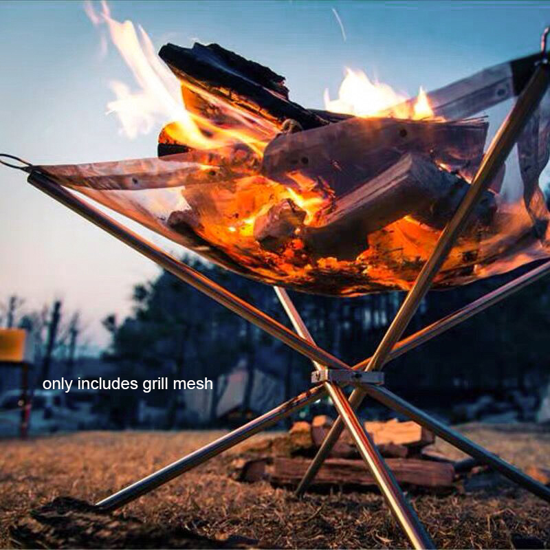 Portable Fire Pit Durable Outd - Outdoor Camping Fireplace recension och pris
