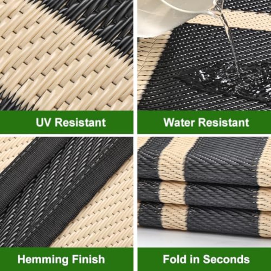 Outdoor Rug 9x12 Waterproof fo - Outdoor Camping Rugs 9X12 recension och pris