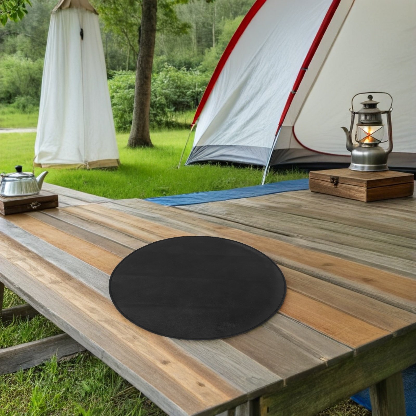 24 Inch Round Fireproof Grill  - Outdoor Camping Stove recension och pris