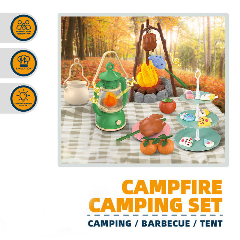 Kids Camping Set Campfire Pret - Outdoor Camping Kit recension och pris