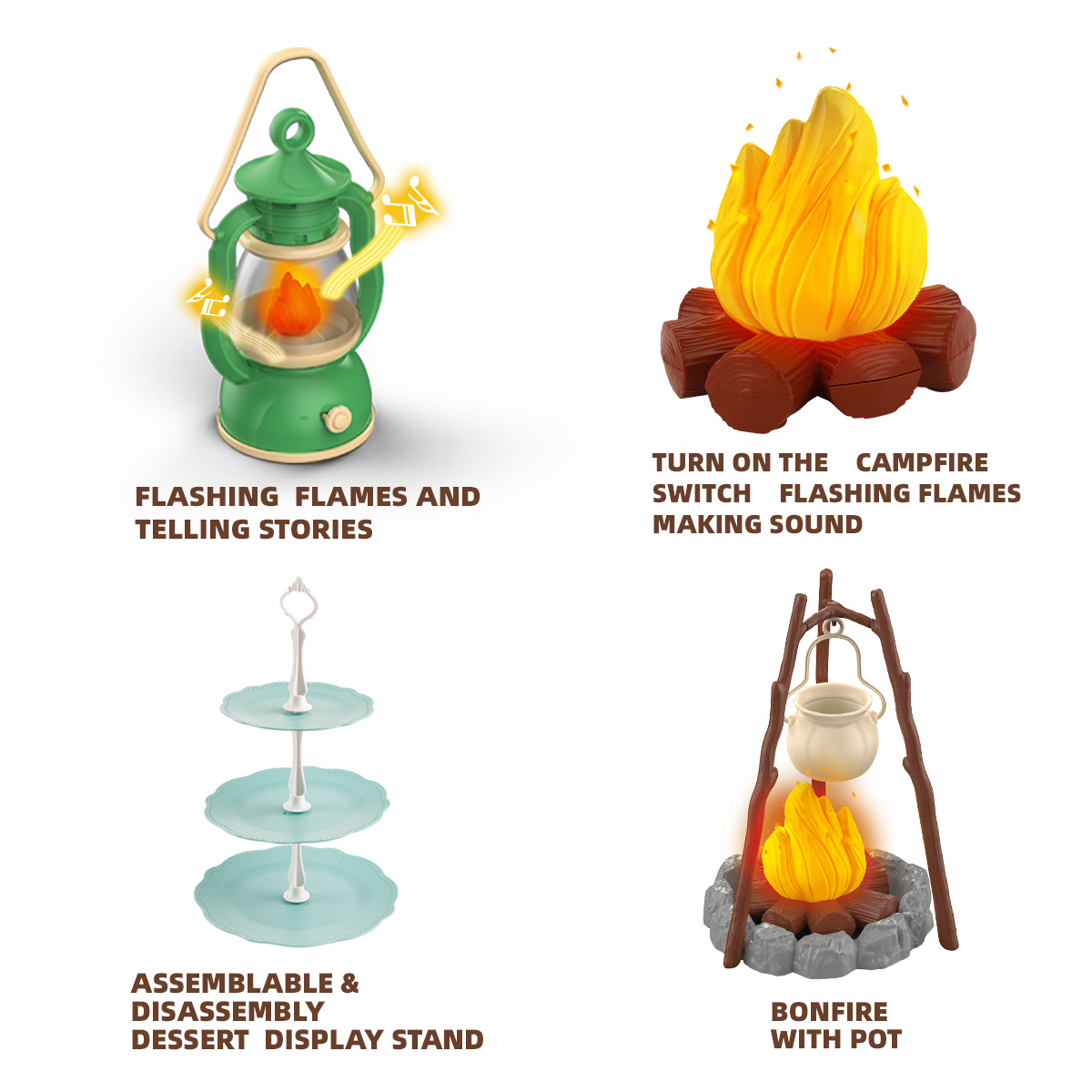 Kids Camping Set Campfire Pret - Outdoor Camping Kit recension och pris