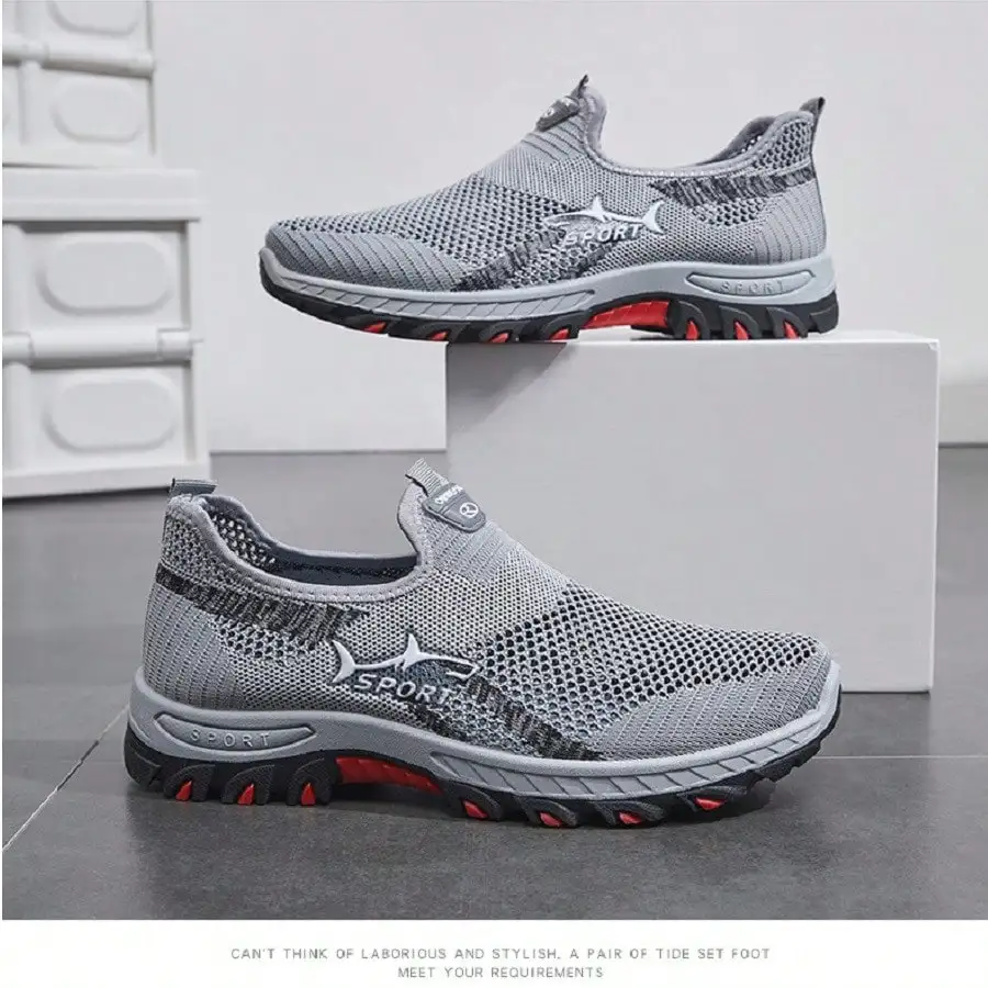 Men's Breathable Slip On Mesh  - Outdoor Activities In Camping recension och pris