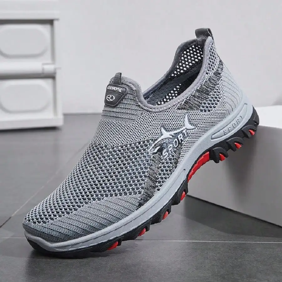 Men's Breathable Slip On Mesh  - Outdoor Activities In Camping recension och pris