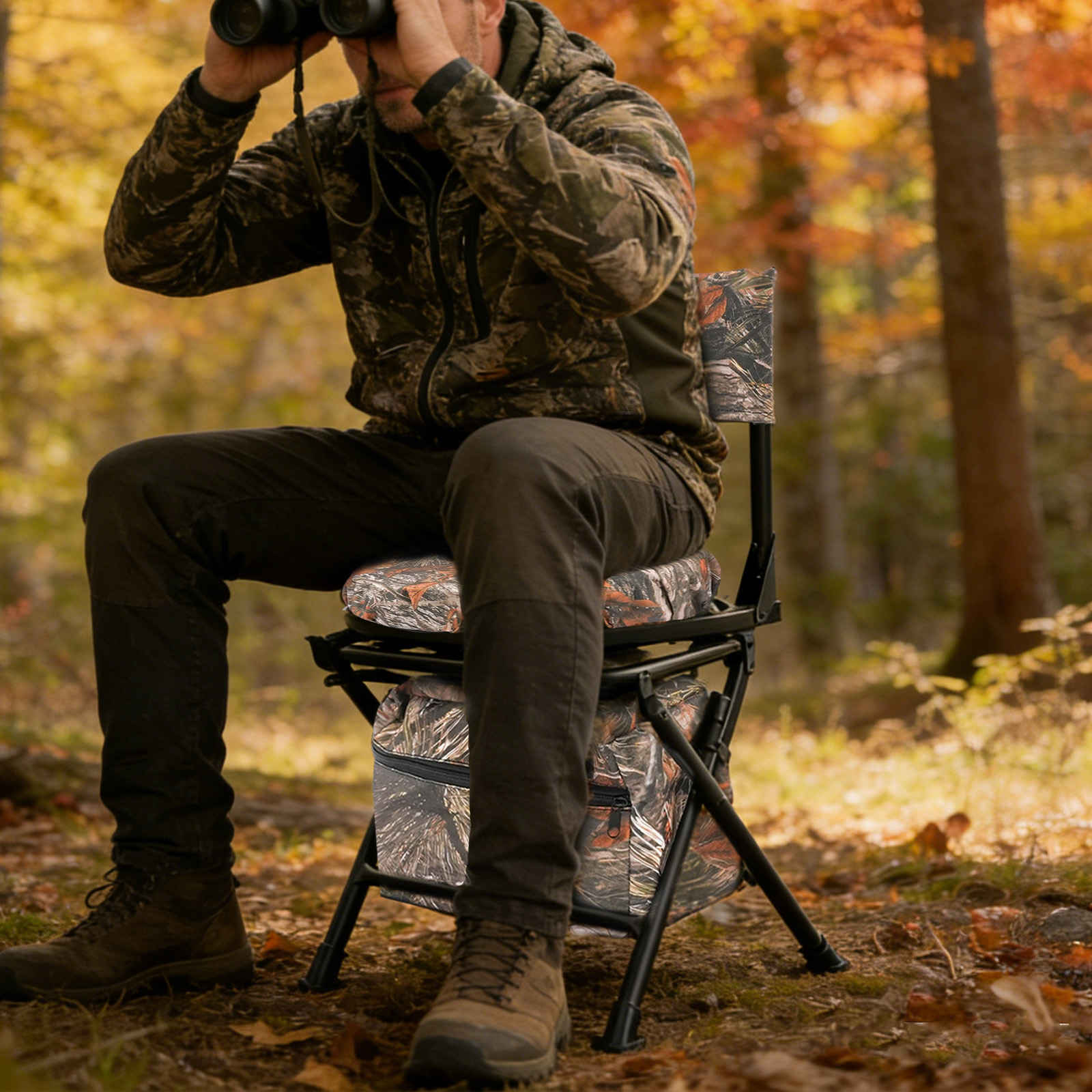 Swivel Hunting Chair Outdoor C - Outdoor Activities In Camping recension och pris