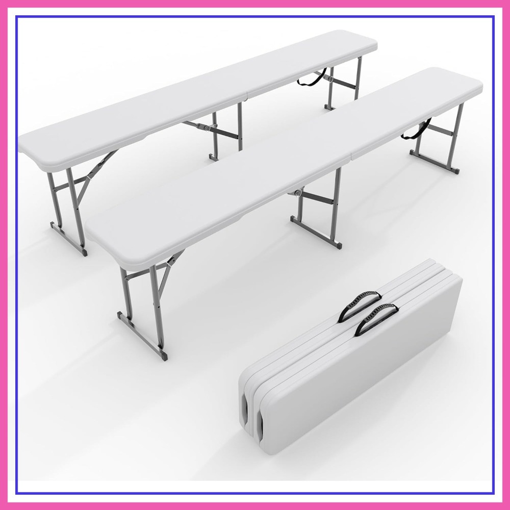 6FT Folding Bench 2 Pack, Port - Outdoor Activities In Camping recension och pris