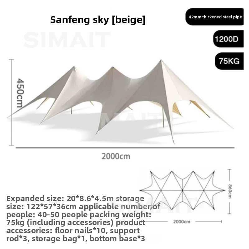 Outdoor Camping Canopy Tent Ov - Outdoor Camping Canopy recension och pris