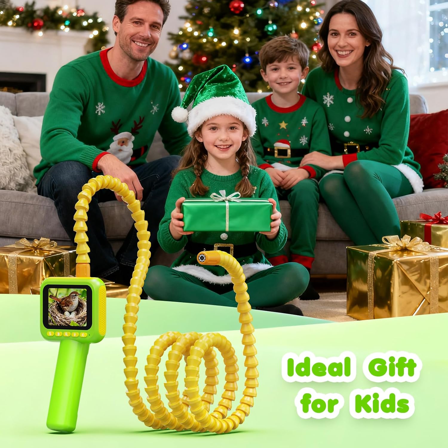 Endoscope for Kids, Borescope  - Outdoor Camping Kit recension och pris