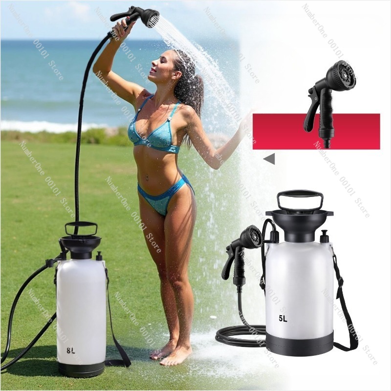 5-liter Portable Shower for Ou - Outdoor Camping Kit recension och pris