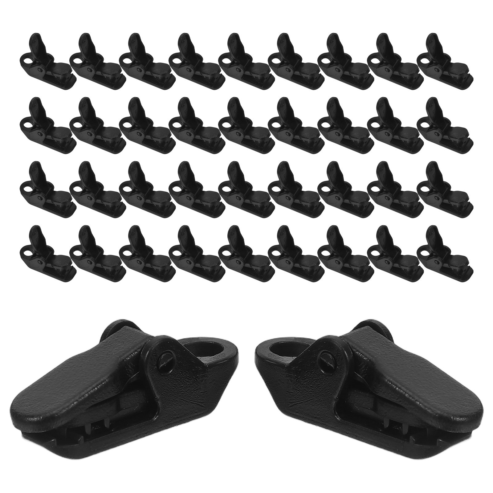 40Pcs Tent Edge Clamp Heavy Du - Outdoor Camping Canopy recension och pris