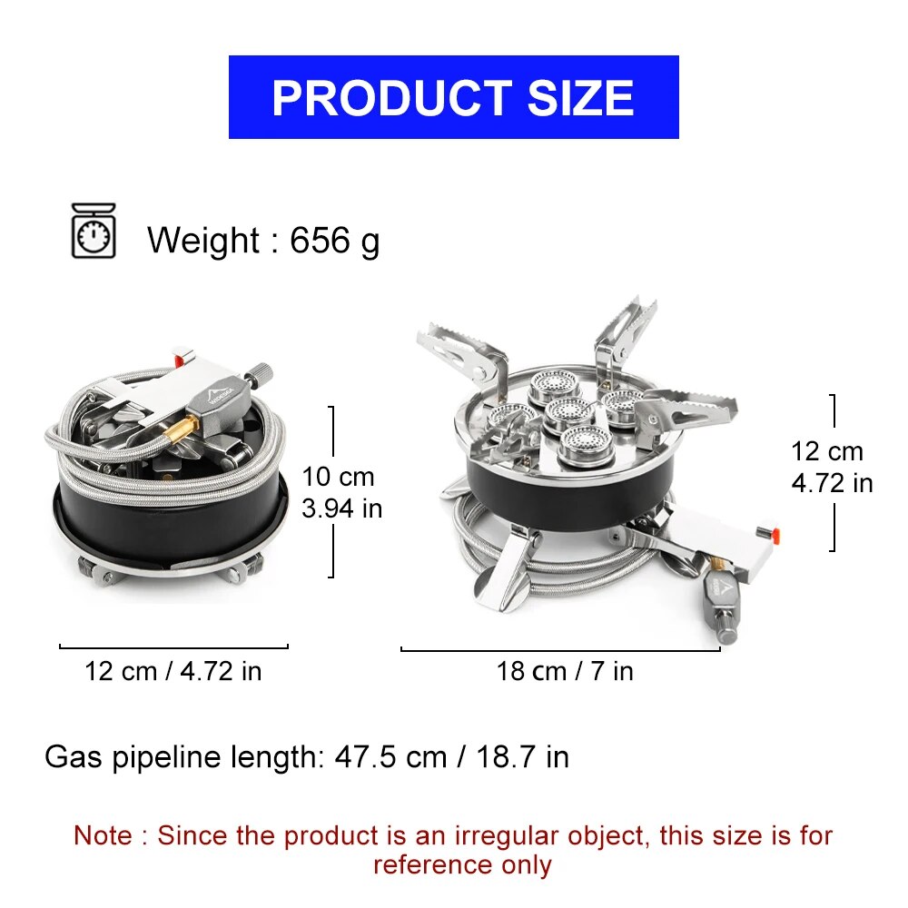 Widesea Camping Tourist Burner - Outdoor Camping Sink recension och pris