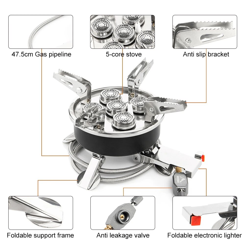 Widesea Camping Tourist Burner - Outdoor Camping Sink recension och pris