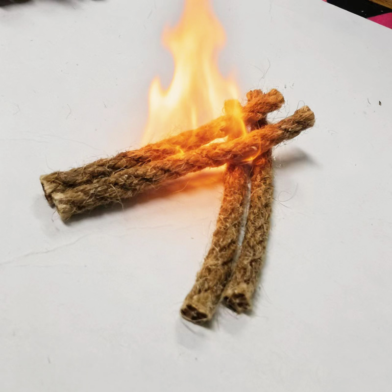 Outdoor Mini Wax Hemp Rope Por - Outdoor Camping Fireplace recension och pris