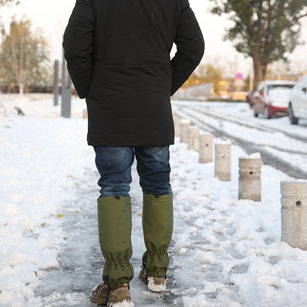 1Pair Waterproof Snow Gaiters  - Outdoor Activities In Camping recension och pris