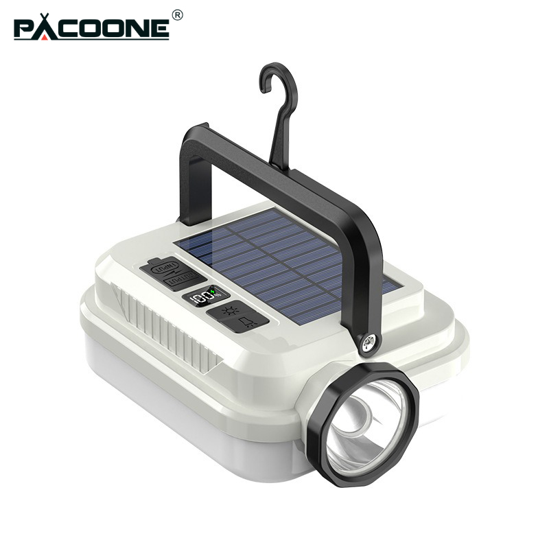 PACOONE Multifunctional Campin - Camping Solar Lantern recension och pris