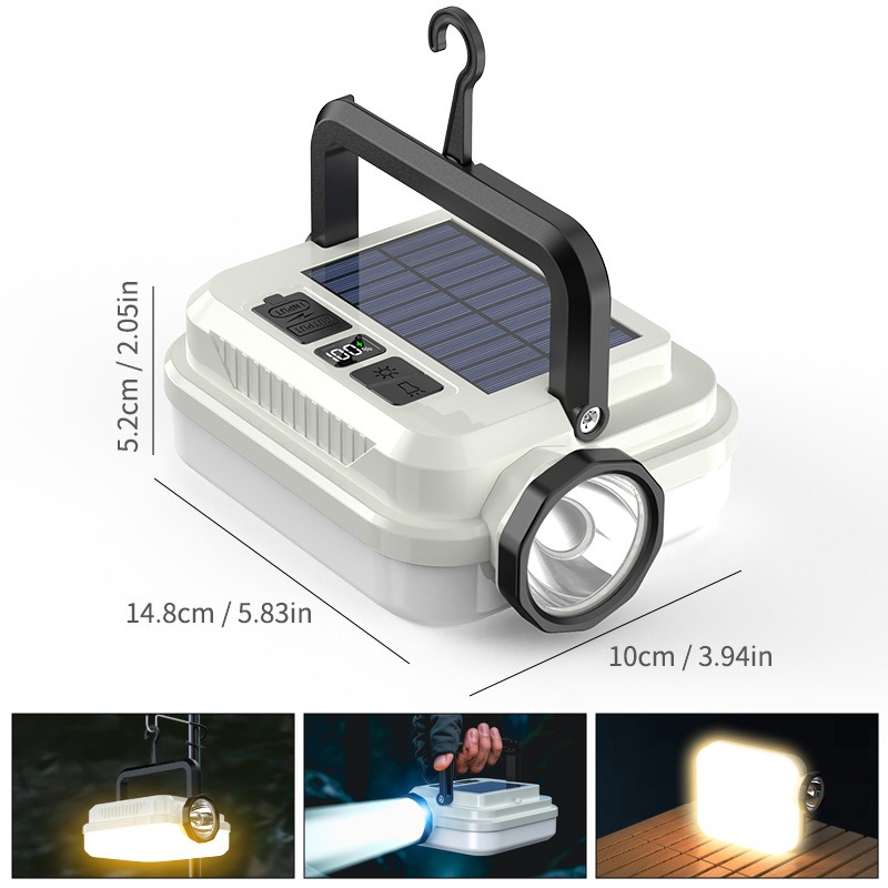 PACOONE Multifunctional Campin - Camping Solar Lantern recension och pris