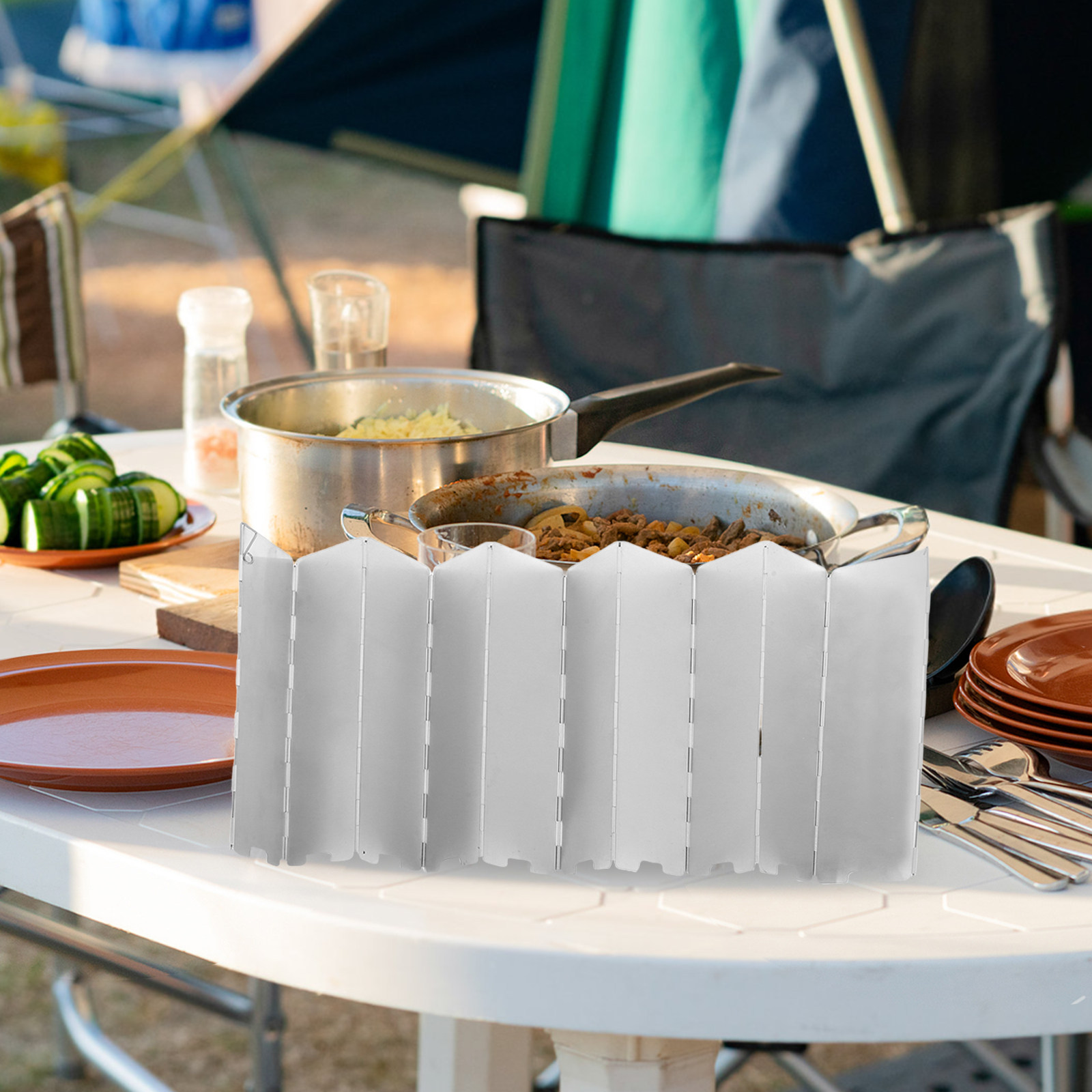 Foldable Aluminum Outdoor Prop - Outdoor Camping Stove recension och pris