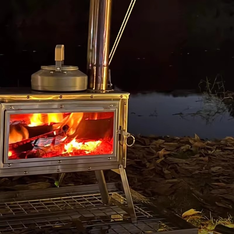 【Popular】Portable Folding Hot  - Outdoor Camping Stove recension och pris