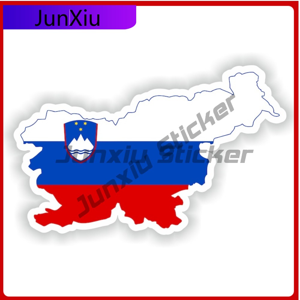 Slovenia National Flag And Emb - Outdoor Camping Logo recension och pris