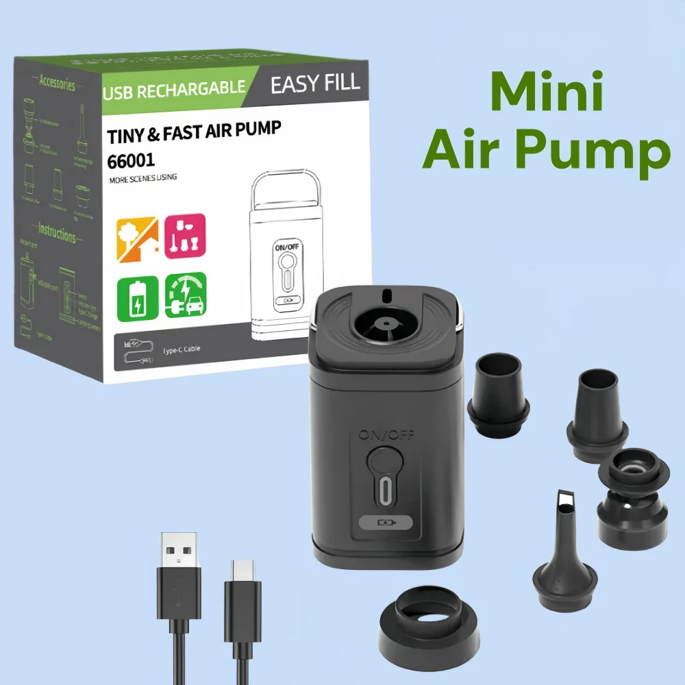 Portable Air Pump Camping Matt - Outdoor Camping Carpet recension och pris