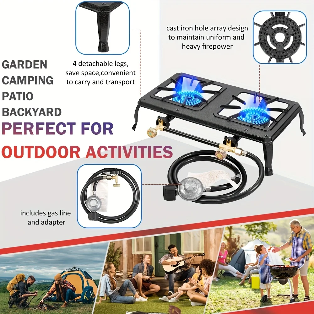 KEEHOME VIVICREATE 1/2 Burner  - Outdoor Camping List recension och pris