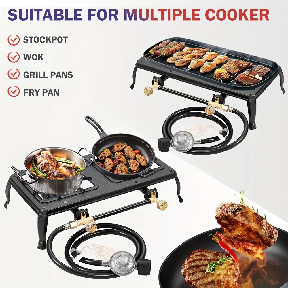 KEEHOME VIVICREATE 1/2 Burner  - Outdoor Camping List recension och pris