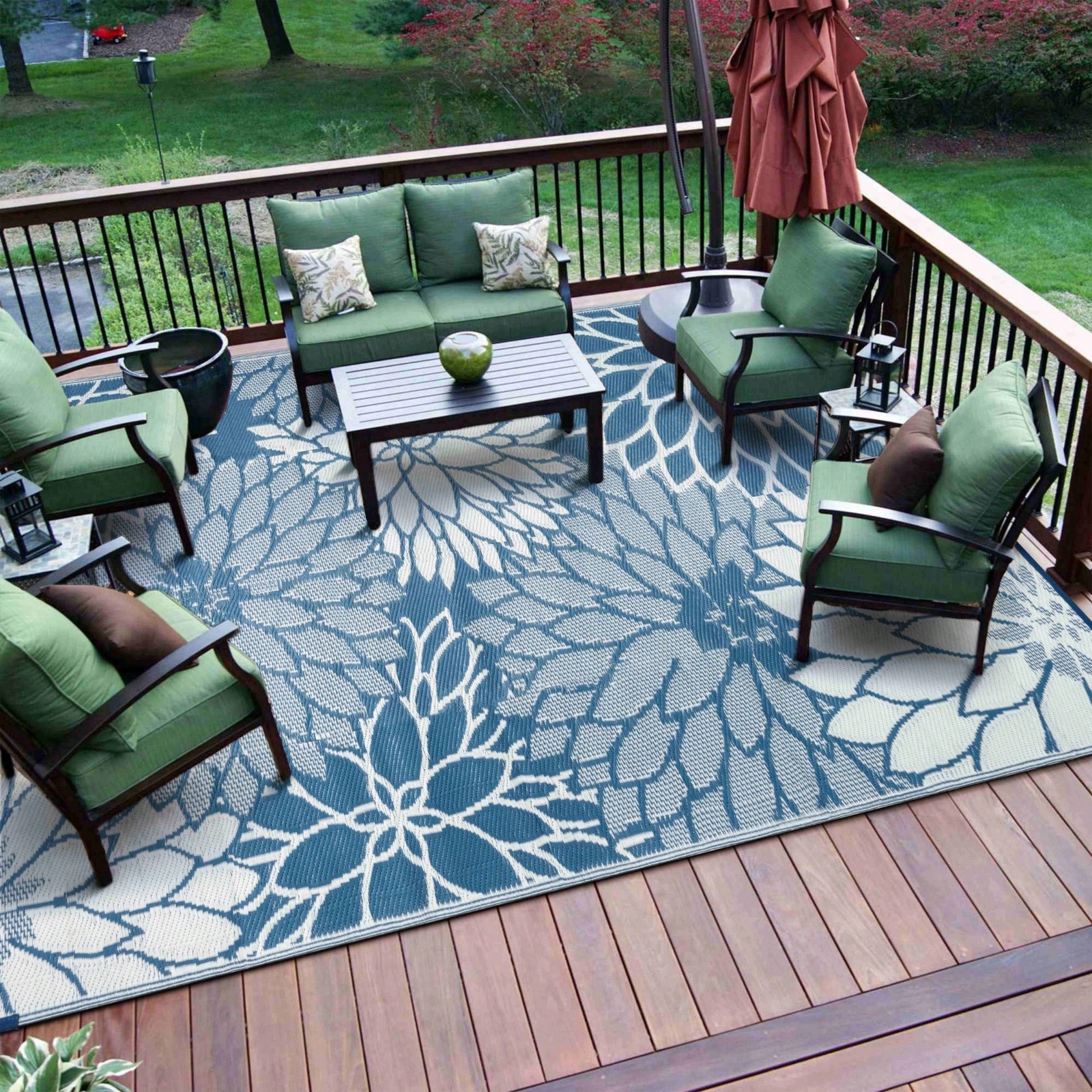 Plant Flowers Outdoor Plastic  - Outdoor Camping Rugs 9X12 recension och pris