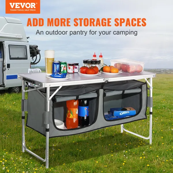 Camping Kitchen Table, Quick S - Outdoor Camping Kitchen Setup recension och pris
