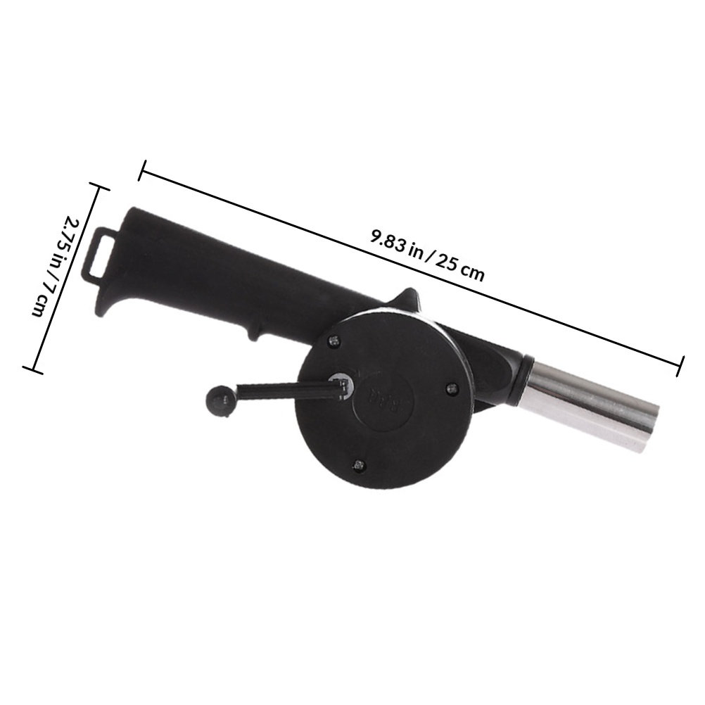 4Pcs Hand Crank Barbecue Fan P - Outdoor Camping Fireplace recension och pris