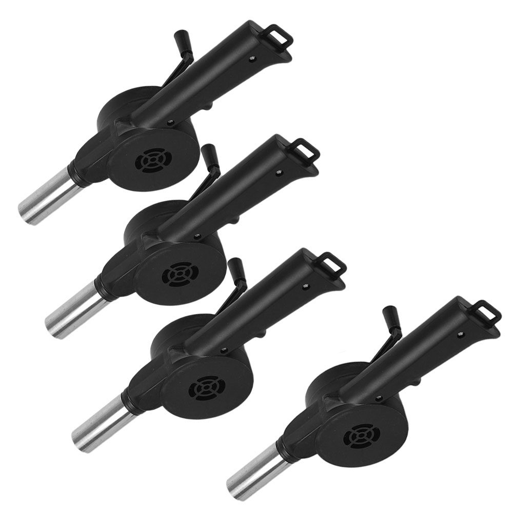 4Pcs Hand Crank Barbecue Fan P - Outdoor Camping Fireplace recension och pris