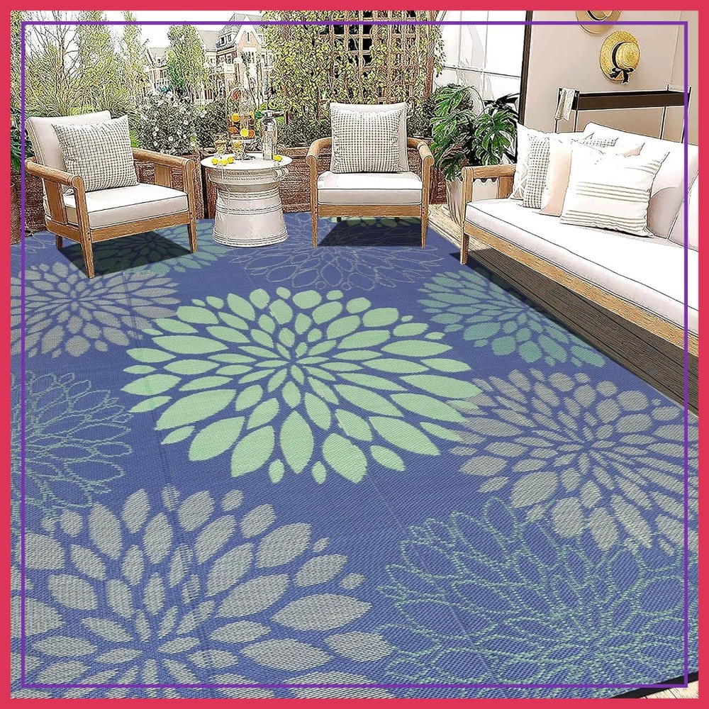 Waterproof Outdoor Rug 9x12, R - Outdoor Camping Rugs 9X12 recension och pris
