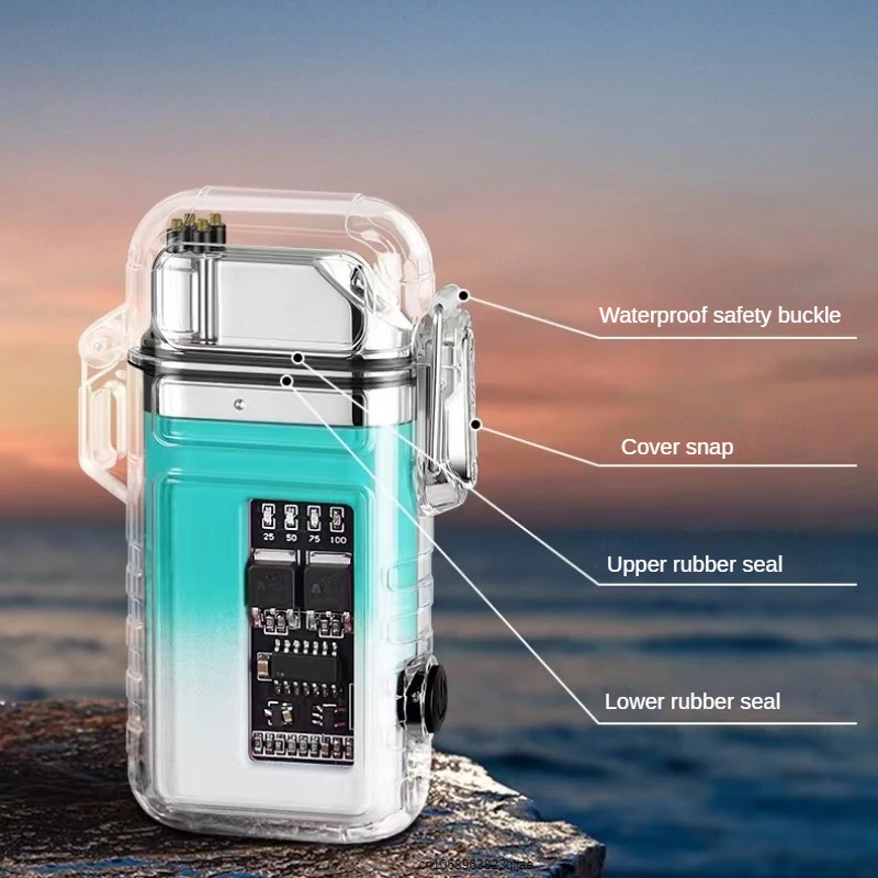 2023 NEW USB Tape-C Waterproof - Outdoor Windproof Lighter recension och pris