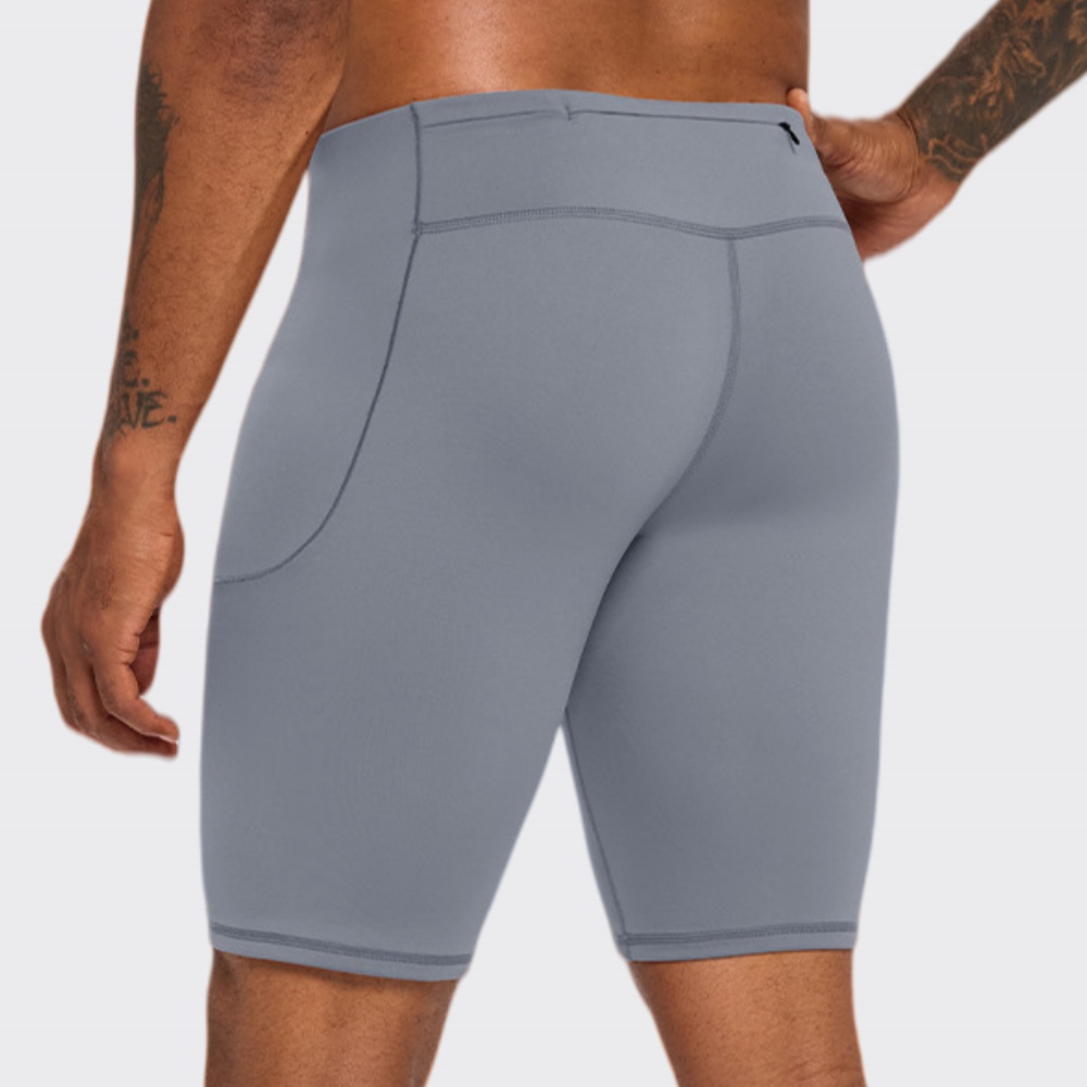 New Men's Running Shorts Summe - Outdoor Camping Logo recension och pris