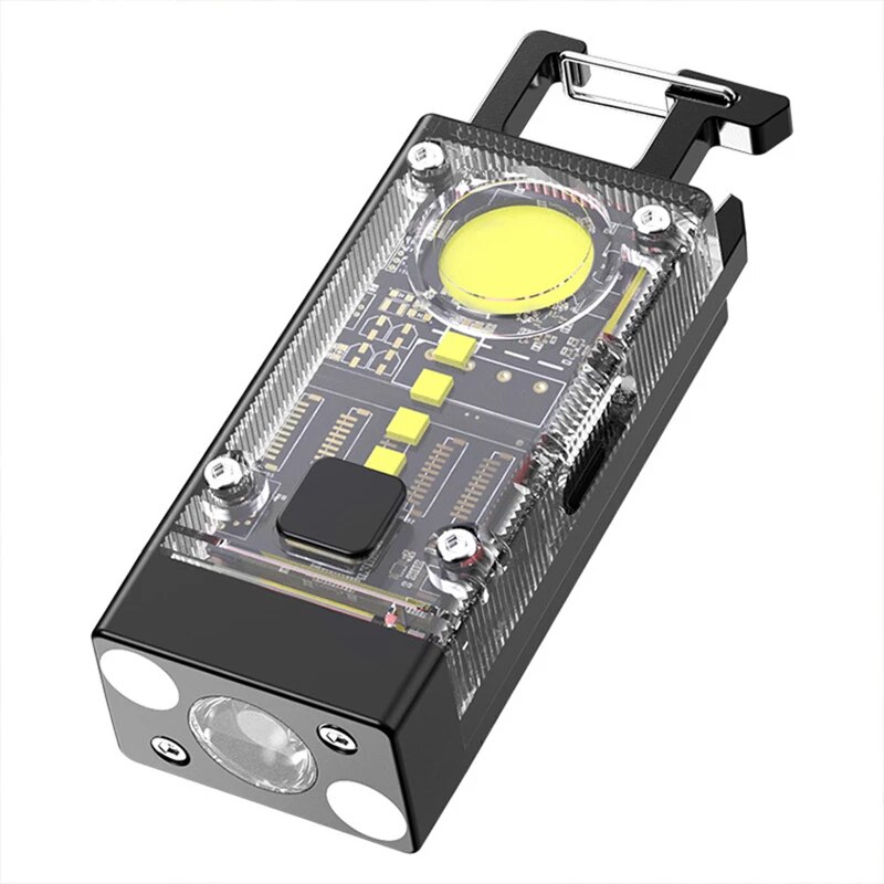 Solar Mini LED Flashlight Keyc - Camping Solar Lantern recension och pris
