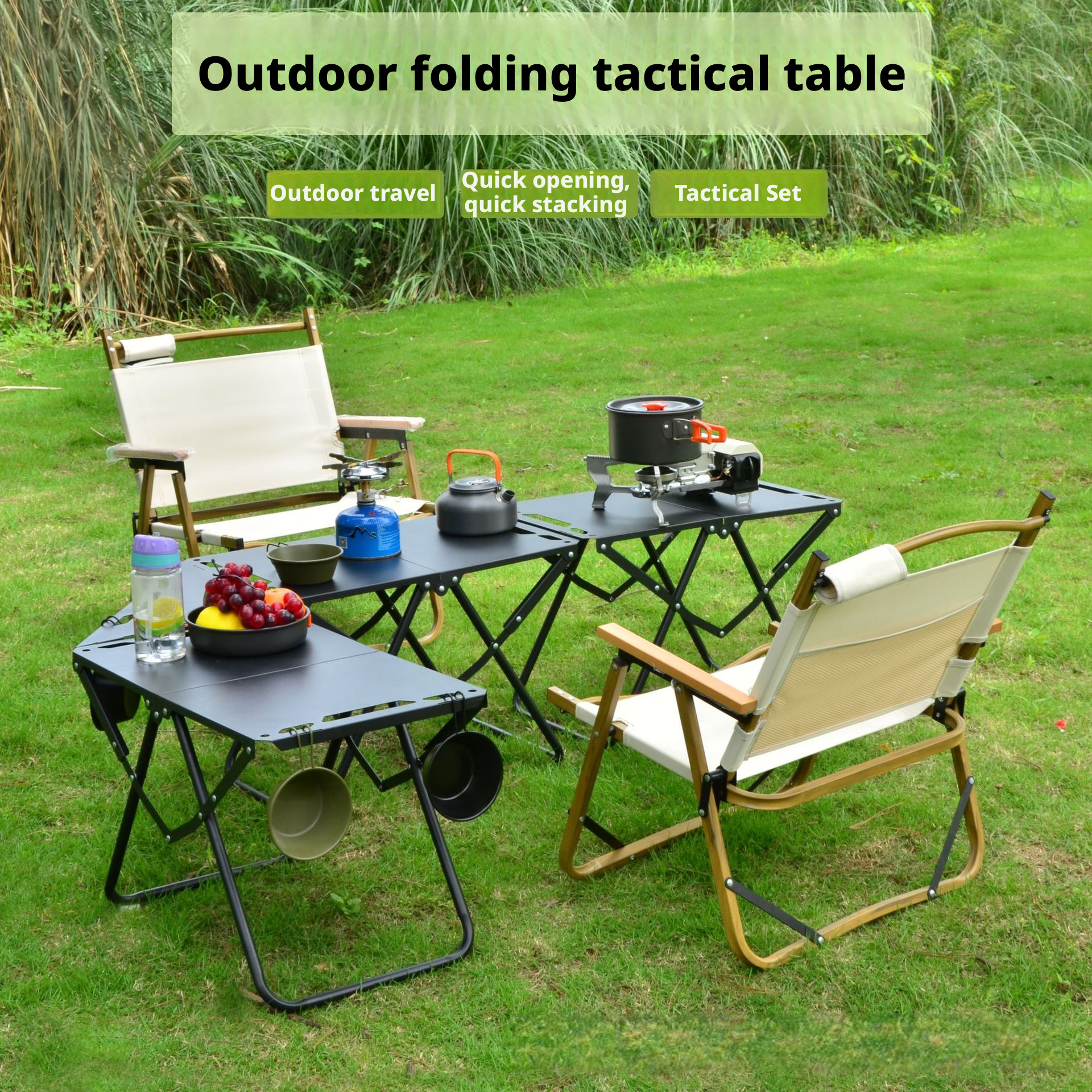 Portable Lightweight Quick-Set - Outdoor Camping Kitchen Setup recension och pris